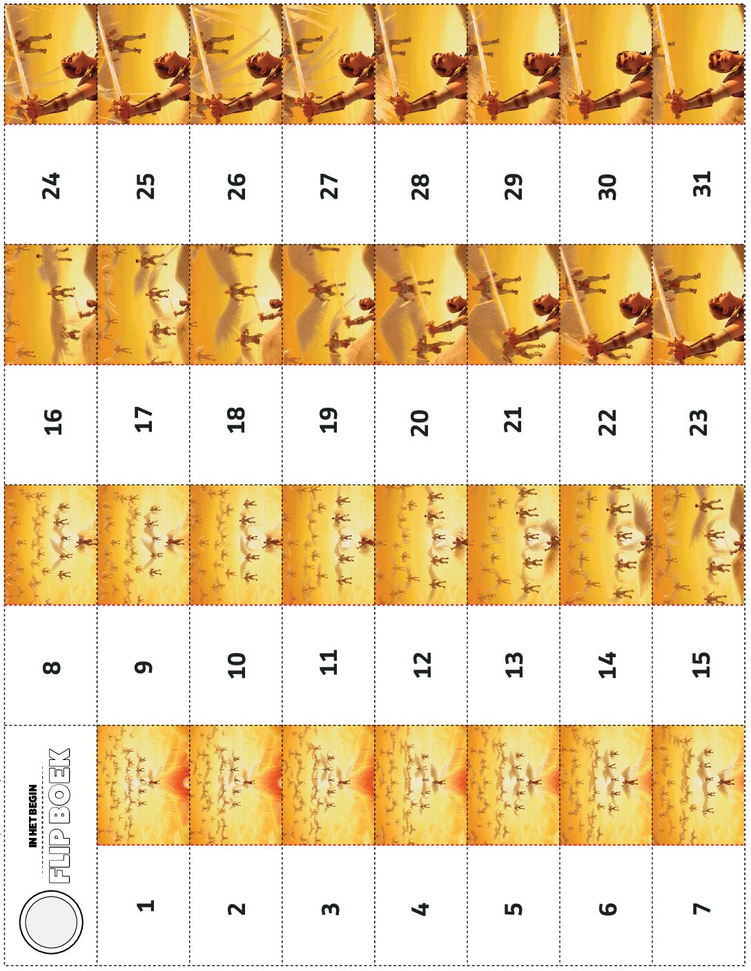 101 In het begin - Flipboek 101 In het begin Flipboek