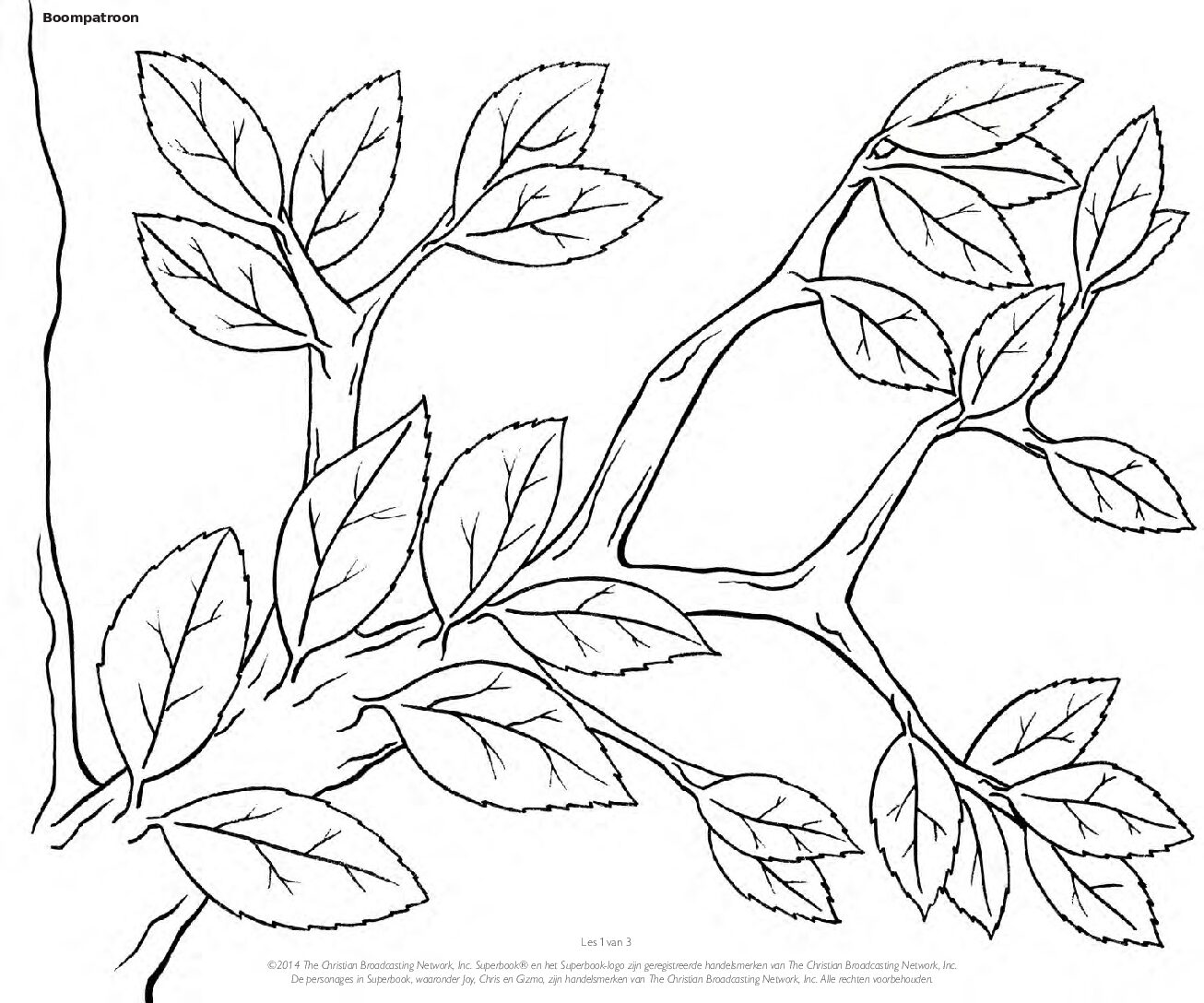 1011 In het begin - Zwart-witte boom Patroon 1011 In het begin Zwart witte boom Patroon