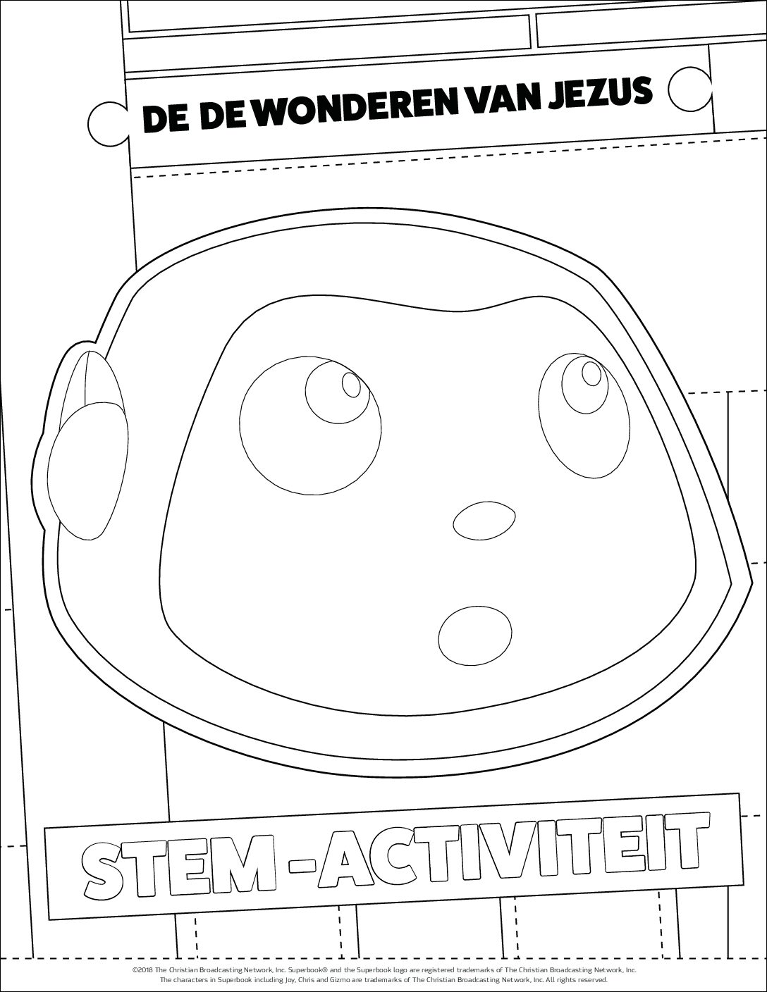109 De wonderen van Jezus - STEM Activiteit 109 De wonderen van Jezus STEM Activiteit