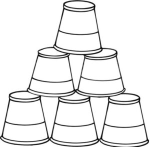 Cups tower